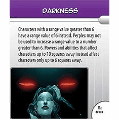 Marvel Hero Clix Mutant Mayhem Darkness Battlefield Condition Card