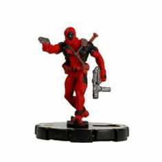 Marvel Hero Clix Mutant Mayhem Deadpool Rookie Figure