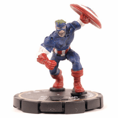 Marvel Hero Clix Supernova Zombie Colonel America Chase Figure