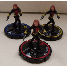 Marvel Hero Clix Ultimates Black Widow REV Set