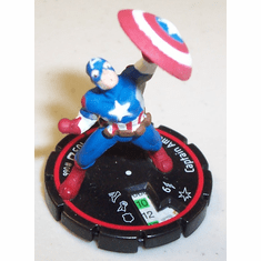 Marvel Hero Clix Ultimates Captain America Veteran Figure