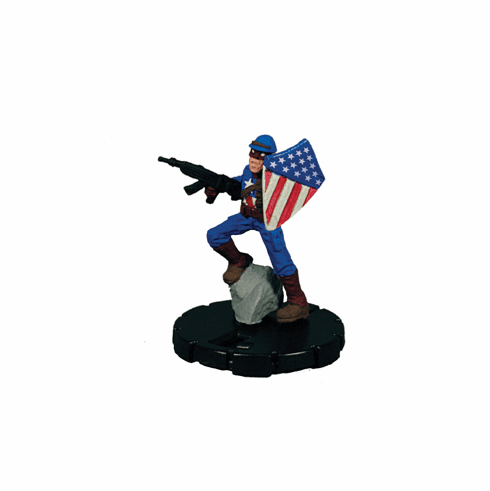 Marvel Heroclix Avengers Captain America Figure