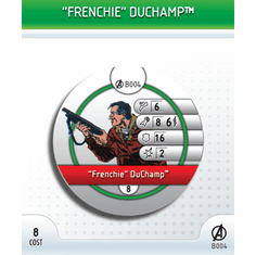 Marvel Heroclix Avengers "Frenchi" DuChamp Bystander Token