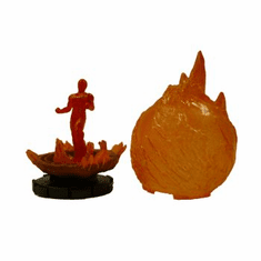 Marvel Heroclix Captain America #058 Human Torch