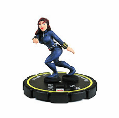 Marvel Heroclix Clobberin' Time Black Widow Rookie Figure