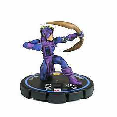 Marvel Heroclix Clobberin' Time Hawkeye Experienced Figure