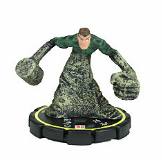 Marvel Heroclix Clobberin' Time Sandman Rookie Figure