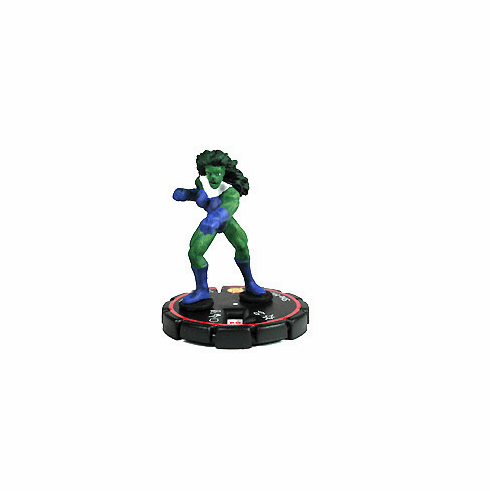 Marvel Heroclix Clobberin' Time She Hulk Veteran Figure