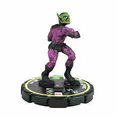 Marvel Heroclix Clobberin' Time Skrull Commando Rookie Figure