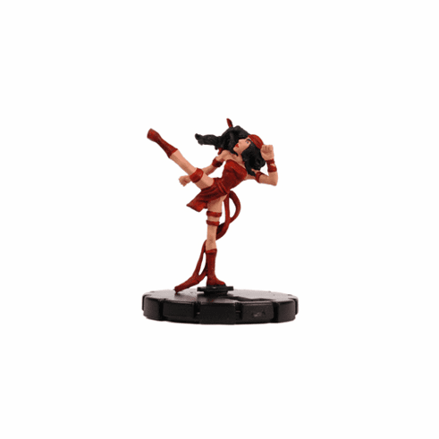Marvel Heroclix Critical Mass Elektra Experienced Figure