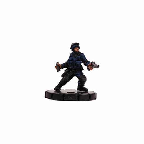 Marvel Heroclix Critical Mass S.W.A.T. Heavy Weapons Veteran Figure