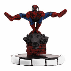 Marvel Heroclix Critical Mass Spider-Man Experienced Figure