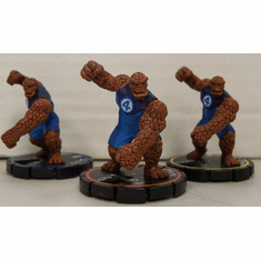 Marvel Heroclix Fantastic Forces Thing REV Set
