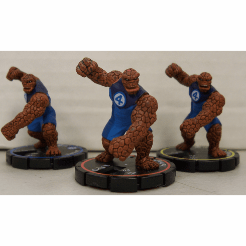Marvel Heroclix Fantastic Forces Thing REV Set
