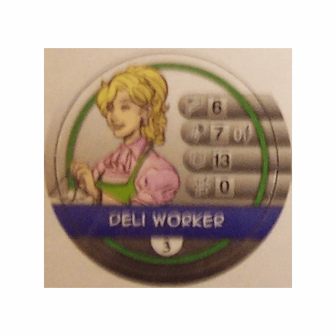 Marvel Heroclix Map Set Deli Worker Bystander Token