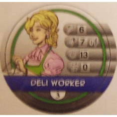 Marvel Heroclix Map Set Deli Worker Bystander Token