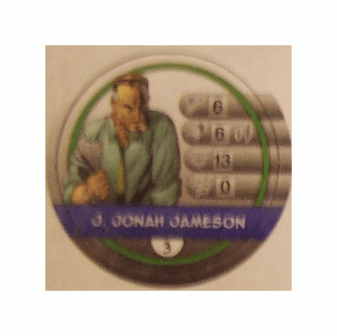 Marvel Heroclix Map Set J. Jonah Jameson Bystander Token