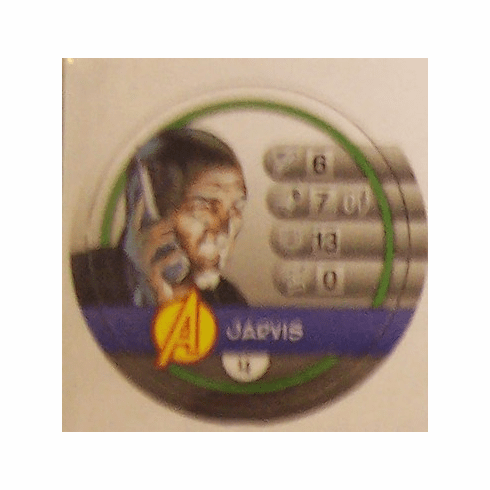 Marvel Heroclix Map Set Jarvis Bystander Token