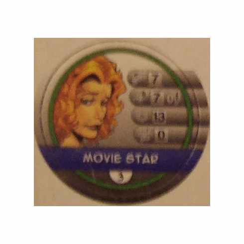 Marvel Heroclix Map Set Movie Star Bystander Token