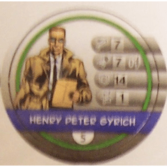 Marvel Heroclix Map Set Peter Henry Gyrich Bystander Token
