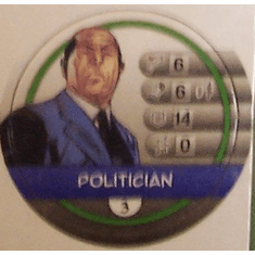 Marvel Heroclix Map Set Politican Bystander Token