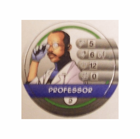Marvel Heroclix Map Set Professor Bystander Token