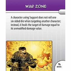 Marvel Heroclix Mutant Mayhem War Zone Battlefield Condition Card
