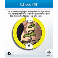 Marvel Heroclix Mutations and Monsters Eleha'al Vine Special Object