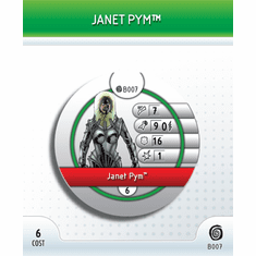 Marvel Heroclix Mutations and Monsters Janet Pym Bystander Token