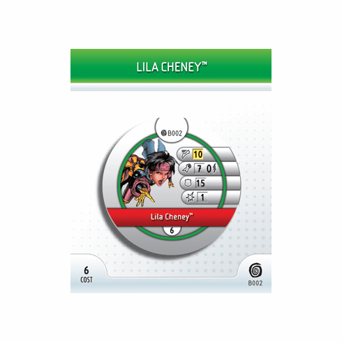 Marvel Heroclix Mutations and Monsters Lila Cheney Bystander Token