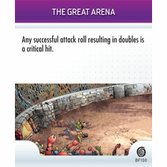 Marvel Heroclix Mutations and Monsters The Great Arena Battlefield Condition Card