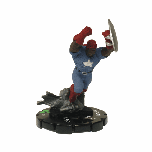 Marvel Heroclix Secret Invasion Captain America Uncommon Figure #019