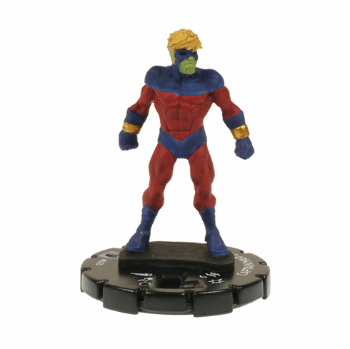 Marvel Heroclix Secret Invasion Captain Mar-Vell Rare Figure #042a