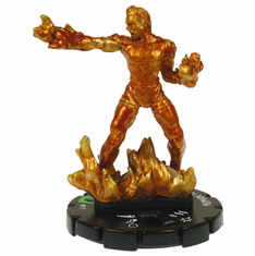 Marvel Heroclix Secret Invasion Human Torch Uncommon Figure #017