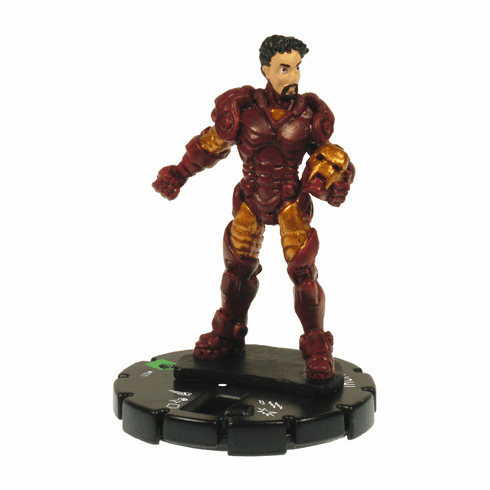 Marvel Heroclix Secret Invasion Iron Man Uncommon Figure #021