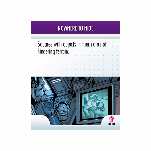 Marvel Heroclix Secret Invasion Nowhere To Hide Battlefield Condition Card