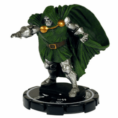 Marvel Heroclix Secret Invasion Starter Set Doctor Doom Veteran Figure #105