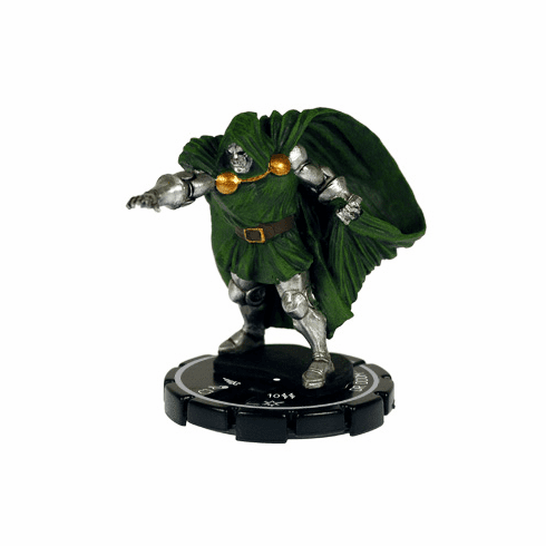Marvel Heroclix Secret Invasion Starter Set Doctor Doom Veteran Figure #105