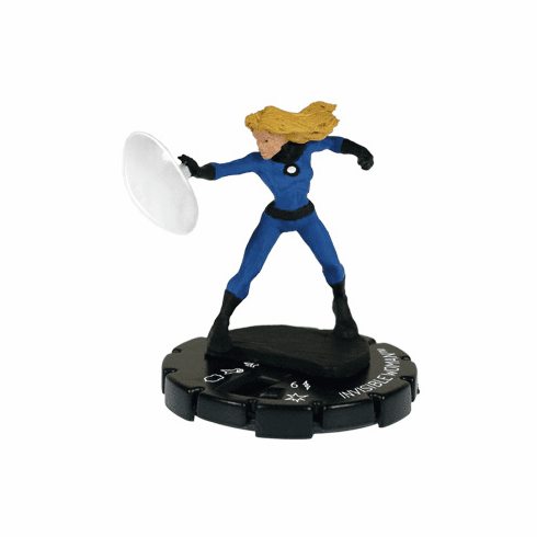 Marvel Heroclix Secret Invasion Starter Set Invisible Woman Veteran Figure #102