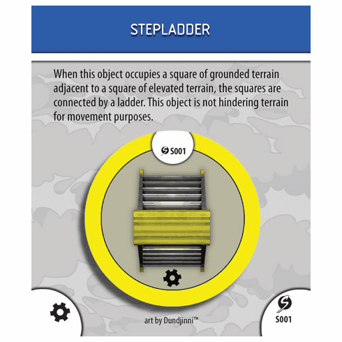 Marvel Heroclix Sinister Stepladder Special Object Token