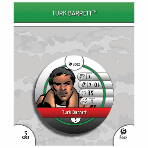 Marvel Heroclix Sinister Turk Barrett Bystander Token