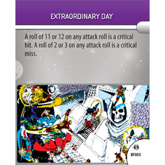 Marvel Heroclix Supernova Extraordinary Day Battlefield Condition Card