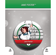 Marvel Heroclix Supernova Jane Foster Bystander Token