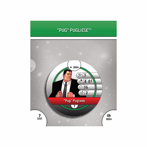 Marvel Heroclix Supernova "Pug" Pugliese Bystander Token