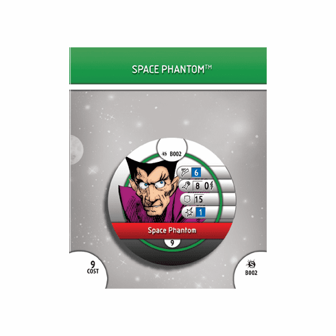 Marvel Heroclix Supernova Space Phantom Bystander Token