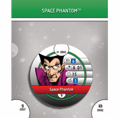 Marvel Heroclix Supernova Space Phantom Bystander Token