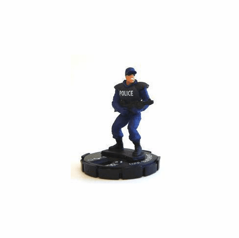 Marvel Heroclix Web of Spider-Man Code: Blue Officer Figure #005