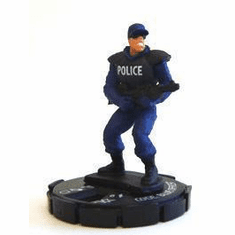 Marvel Heroclix Web of Spider-Man Code: Blue Officer Figure #005