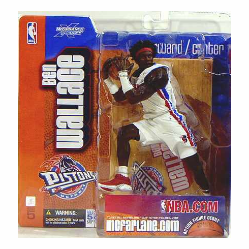 Mcfarlane Sportspicks Ben Wallace Detroit Pistons Series 5 Figure