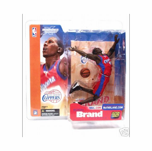 Mcfarlane Sportspicks Elton Brand Los Angeles Clippers Series 2 Figure